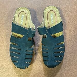 Harence - Womens Sandals, size 10 US womens, color black.
